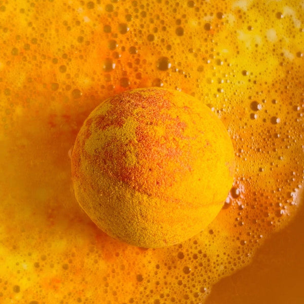 Mango & Papaya effervescent bath bomb - Efferv'essence