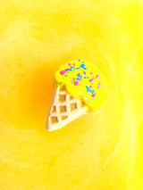 Effervescent Bath Bomb Glazed Cornet Yellow │Efferv'essence