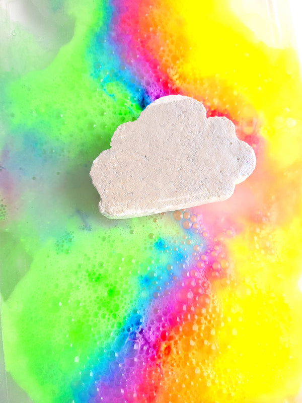 Cloud *Rainbow effervescent bath bomb │Efferv'essence