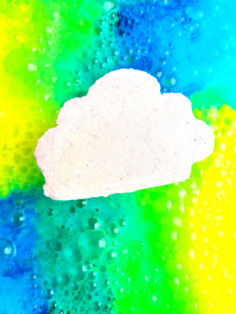 Effervescent Cloud Bath Bomb *Blue/Green │Efferv'essence