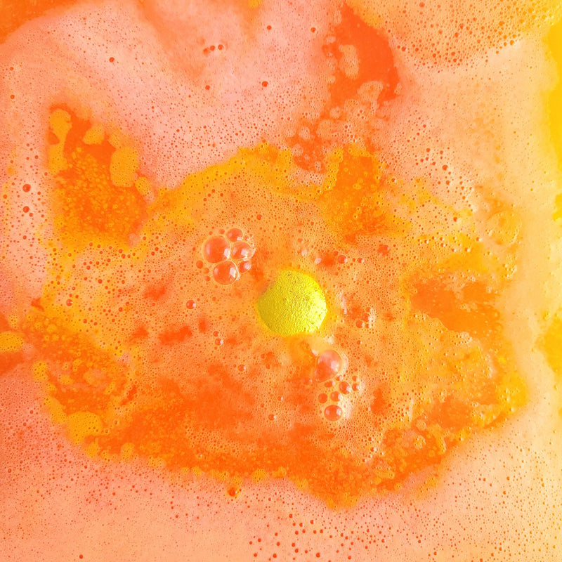 Soleil à Baja effervescent bath bomb │Efferv'essence - Efferv'essence