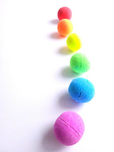 Set of 6 effervescent bath bombs - Proud of who I am!