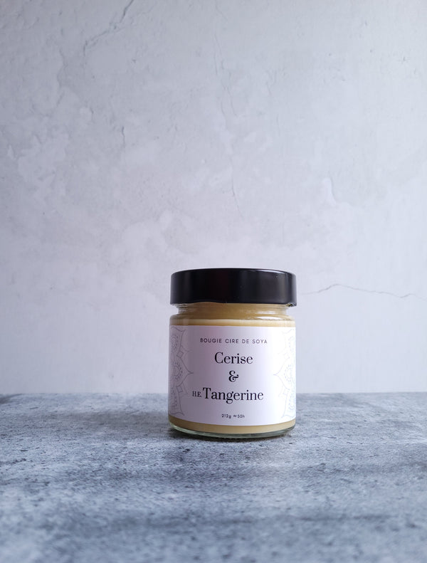 Cerise & Tangerine candle │ Efferv'essence