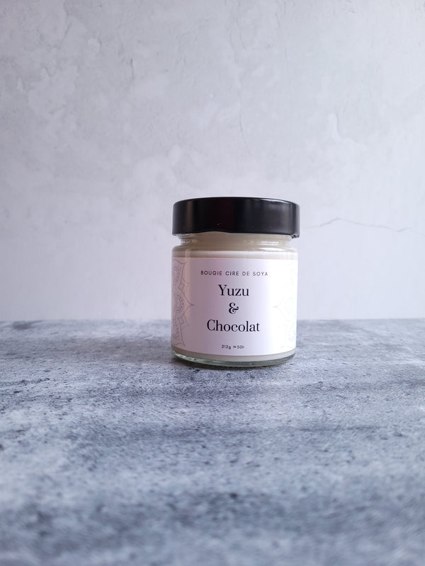 Yuzu & Chocolate candle │ Efferv'essence