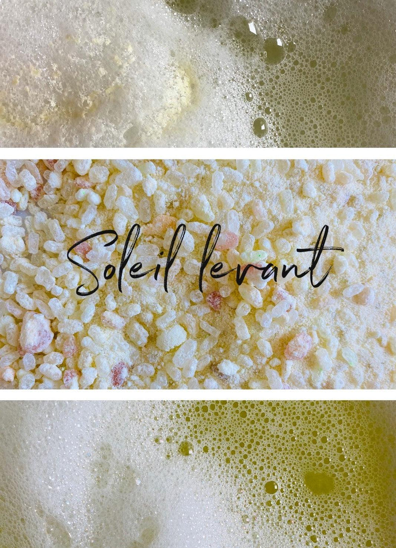 Foaming bath salts - Soleil levant - Efferv'essence