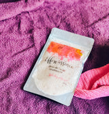 Foaming bath salts- Bergamot & frankincense - Efferv'essence