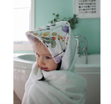 Hooded towel ''Douce prairie'' - Efferv'essence