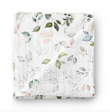 Mousseline de bambou Blooming Nature 47''x47'' - Ole Hop - Efferv'essence